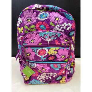 Vera Bradley Flutterby Women's Pink Floral Campus Backpack SKU 6095